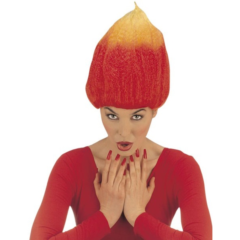 Devil wig flame storm hairstyle inferna