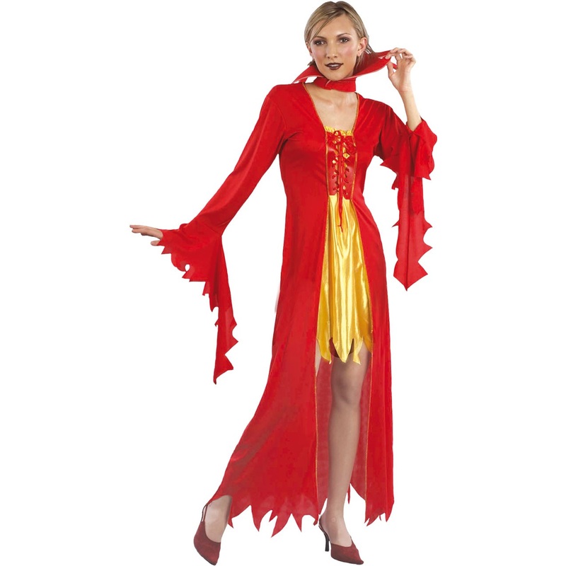Firelady costume red