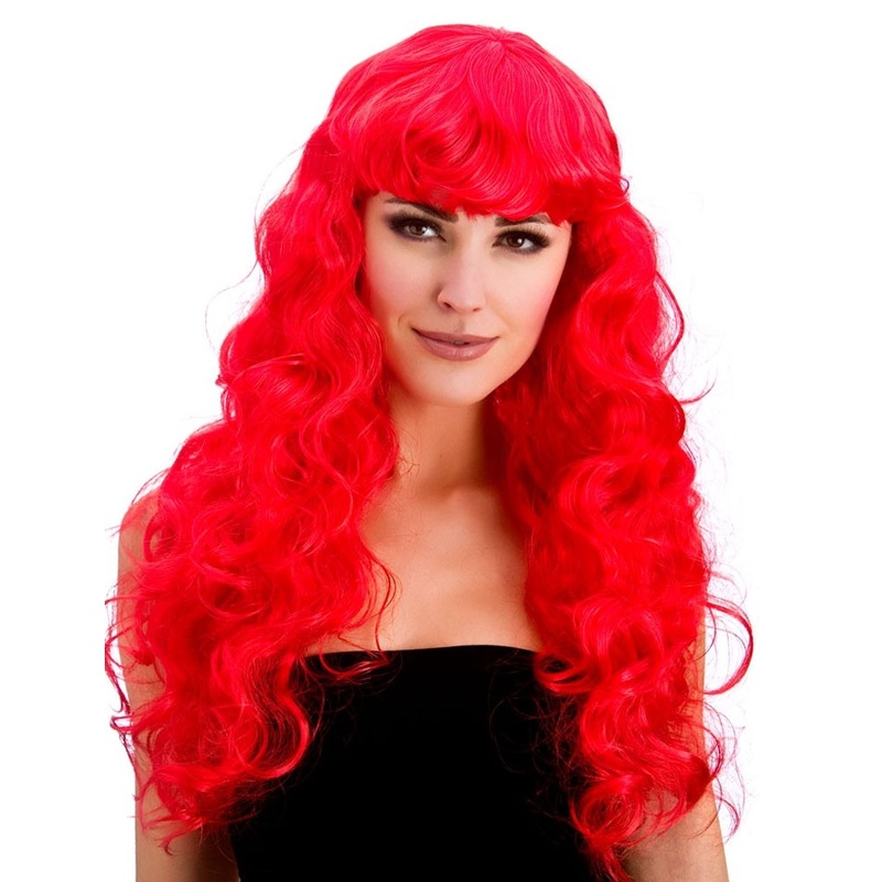 Halloween wig Ramona red