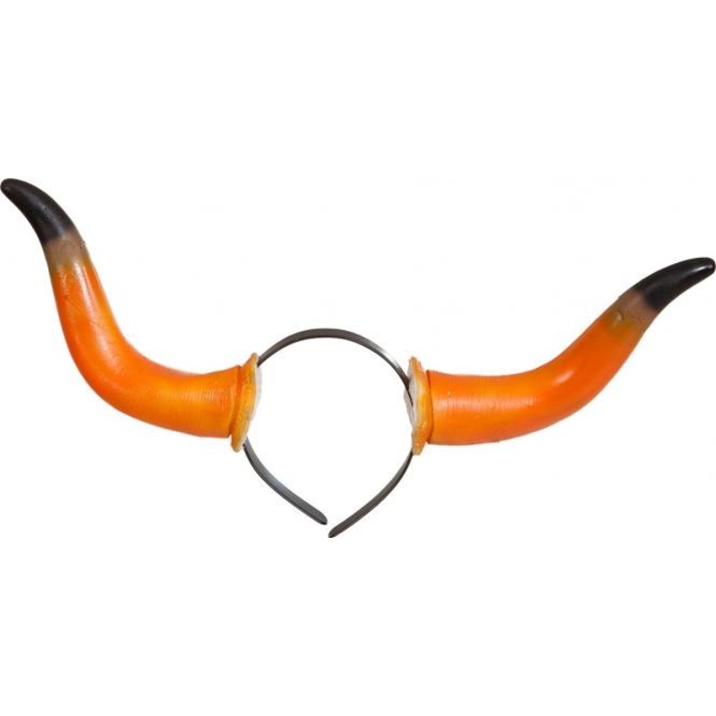 Headband with horns of the devil
