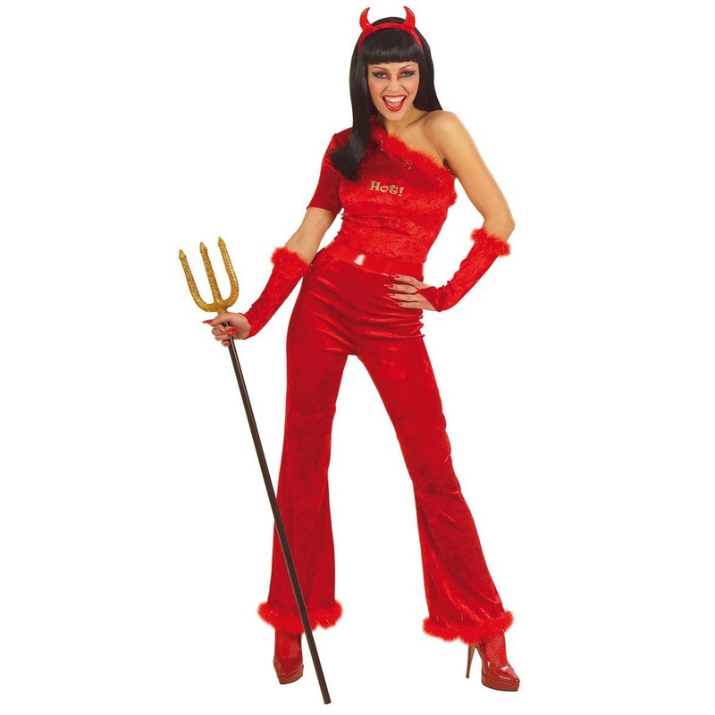 Luminous she-devil costume