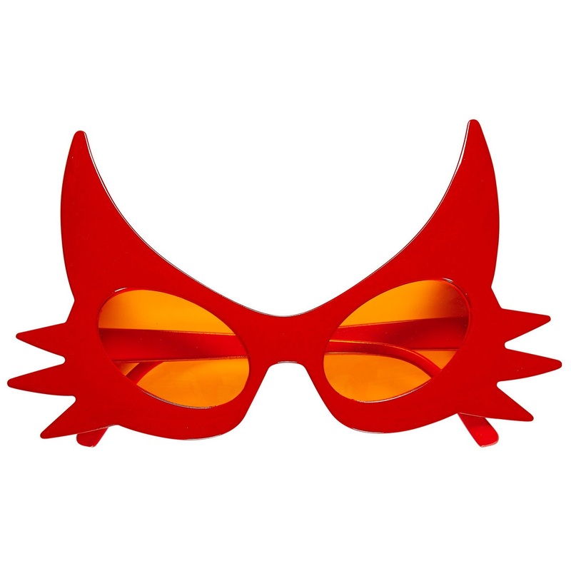 Red devil glasses