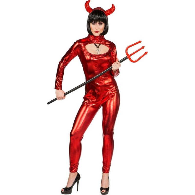 Shiny devil lady costume for women 34