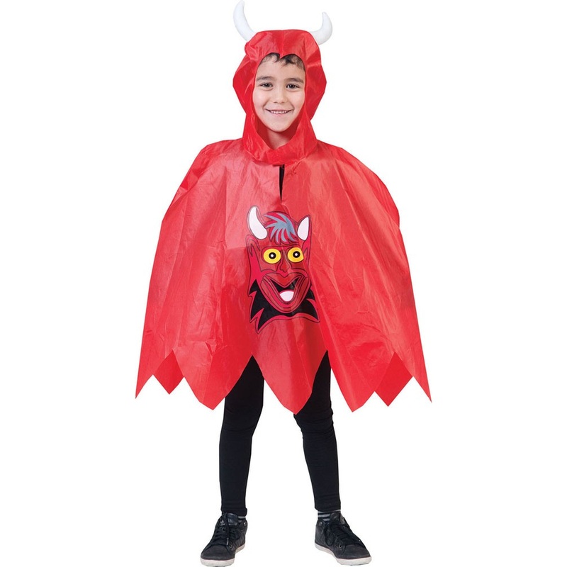 Sweet devil cape for children