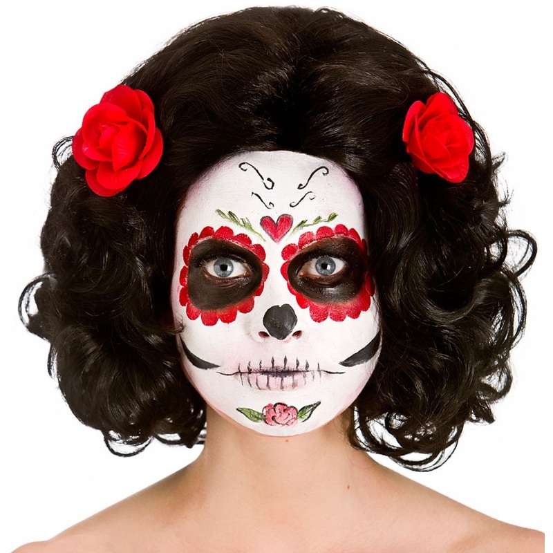 Volume Bob Wig Day of the Dead