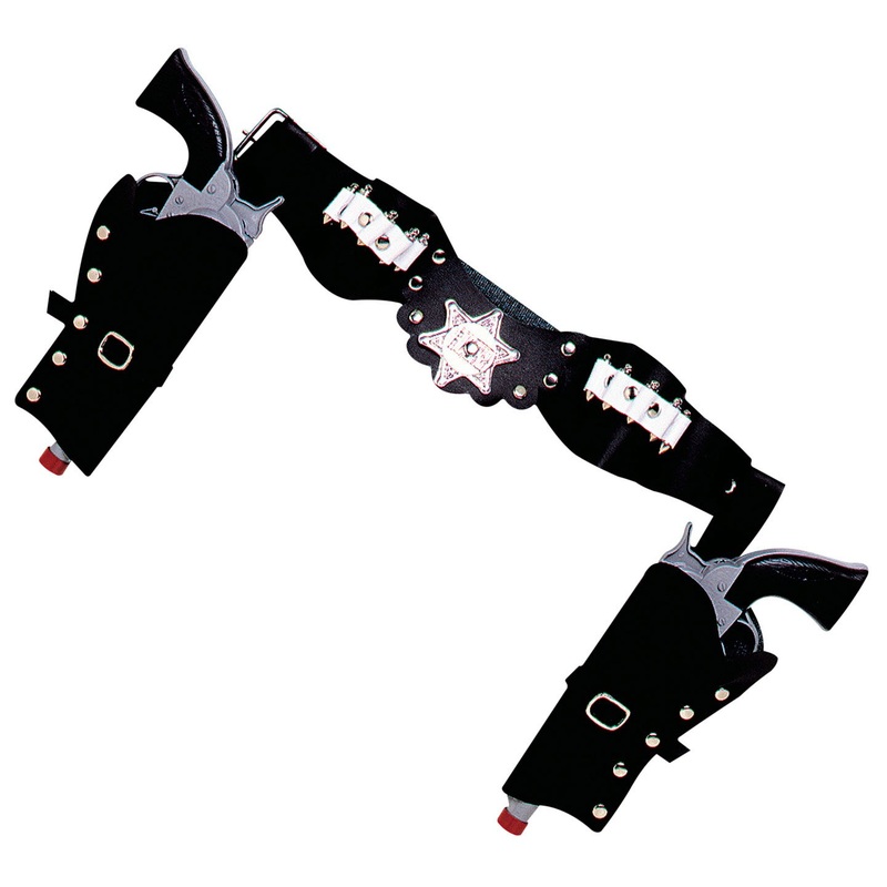 Cowboy double holster black