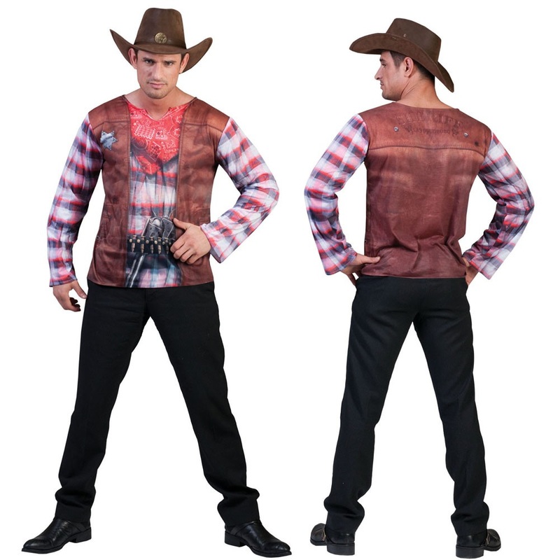 Cowboy Sheriff 3D Shirt 52