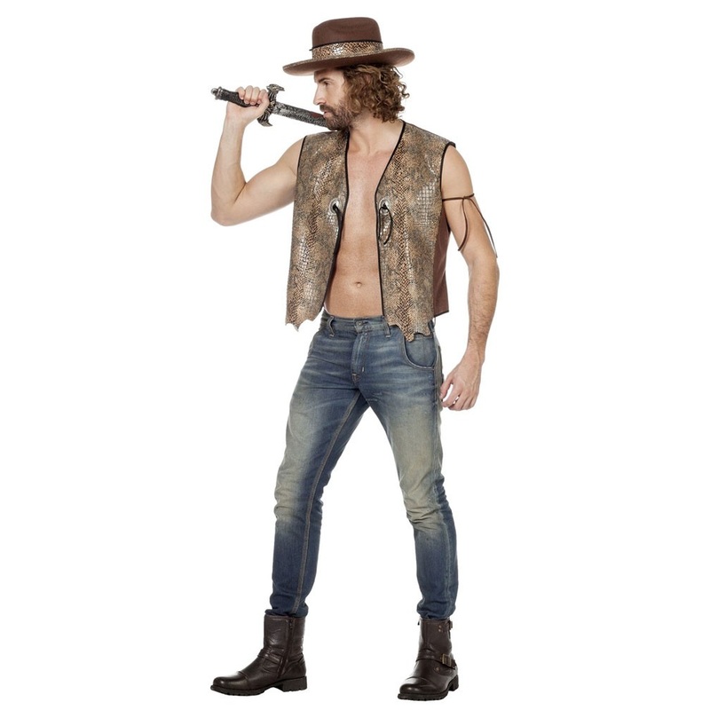 Crocodile fighter vest for men 48