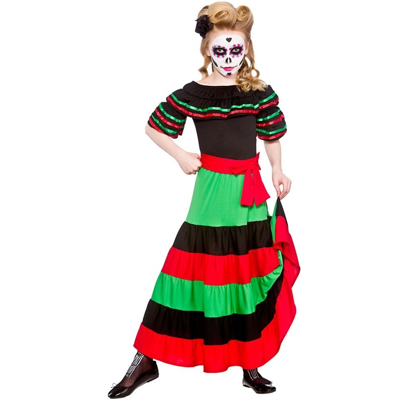 Flamenco dancers costume for girls M
