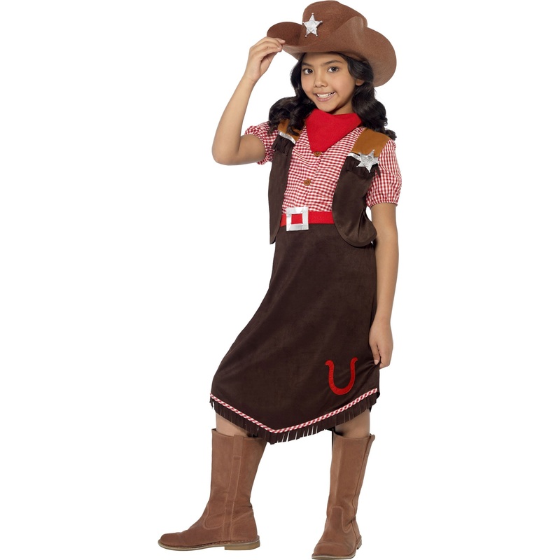 Junior cowgirl child costume