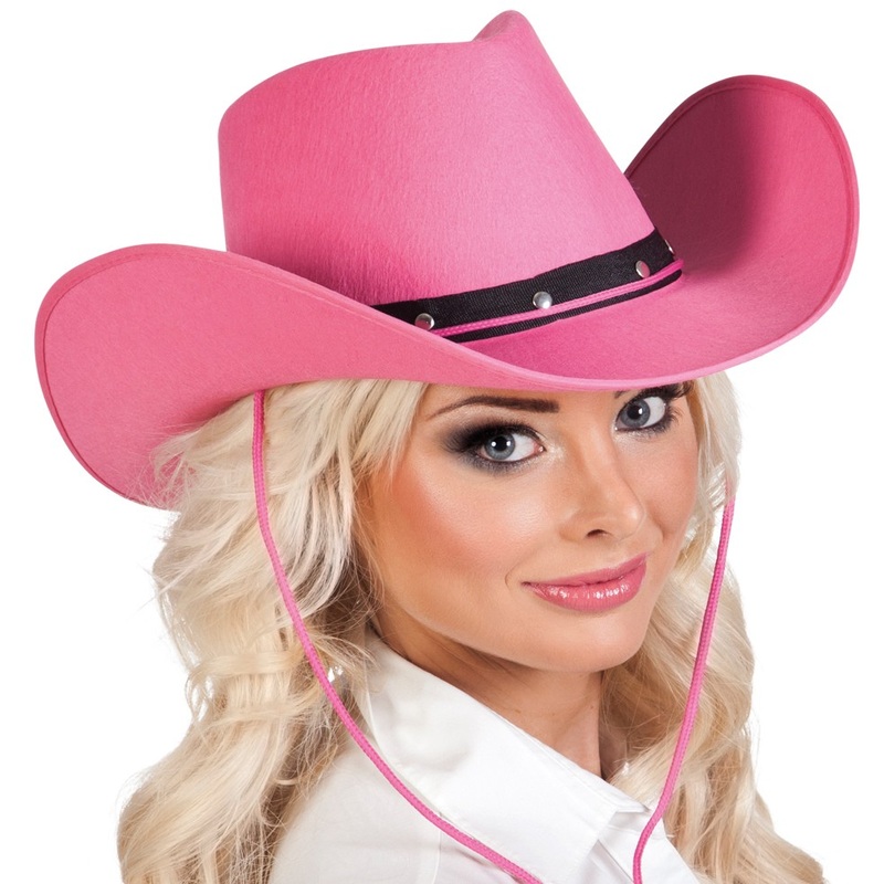 Pink Western Cowboy Hat Cindy