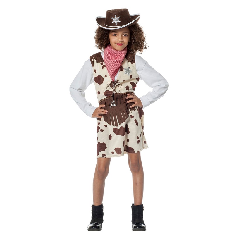 Sheriff cowgirl child costume 104