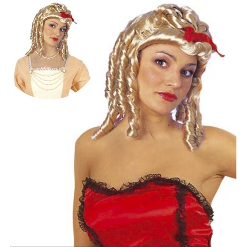 Western saloon wig for women