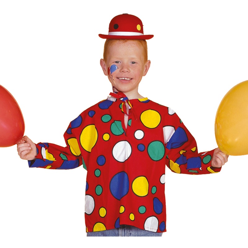 Birthday clown dots shirt Pippo