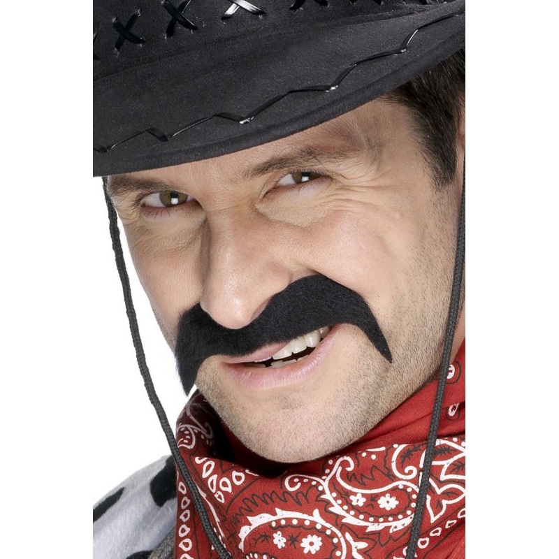 Black Jonny crook mustache