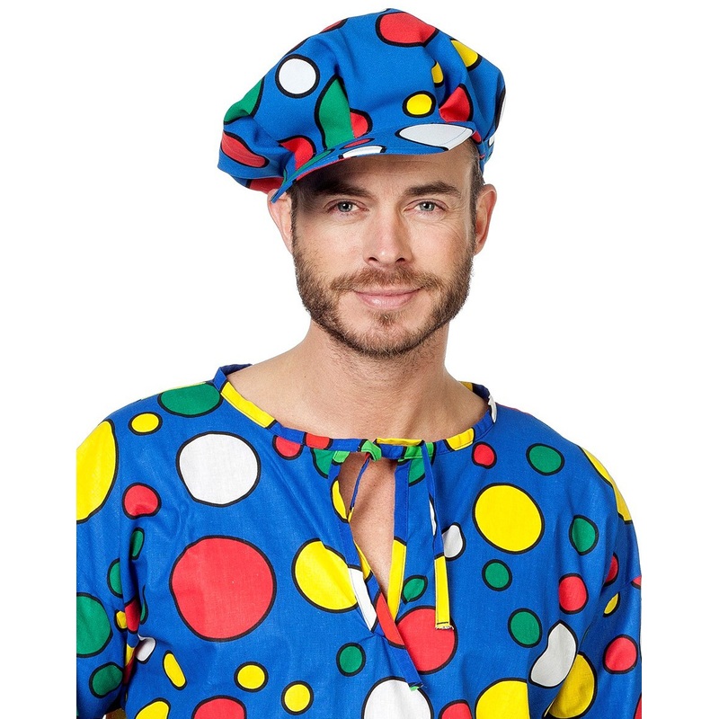 Blue-Colorful Tippo Points Cap