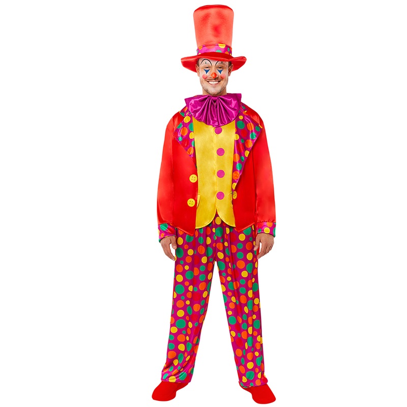 Bozo The Clown Costume Men's S