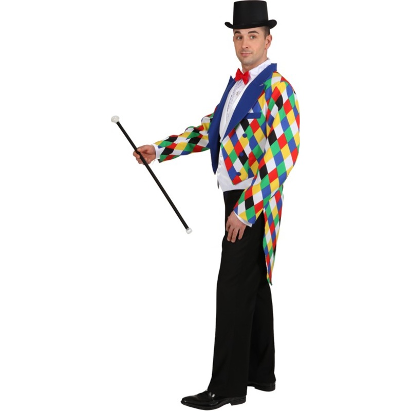 Classic colorful men's tailcoat 48-50