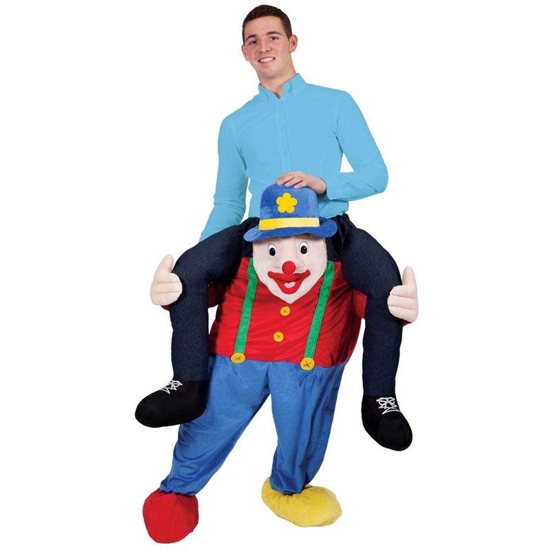 Clown Claudio piggyback costume