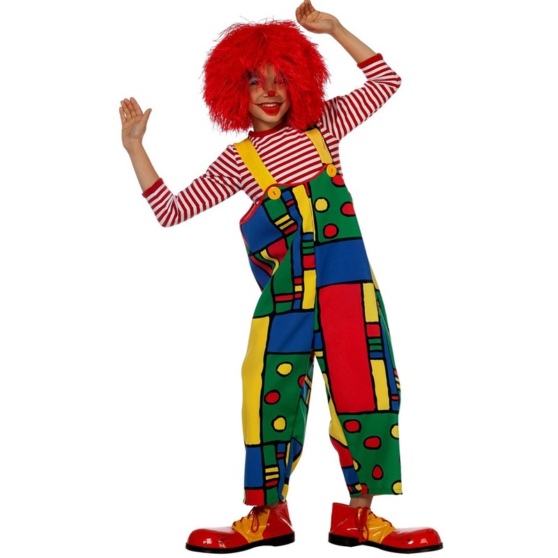 Clown Grumpy children's dungarees 116