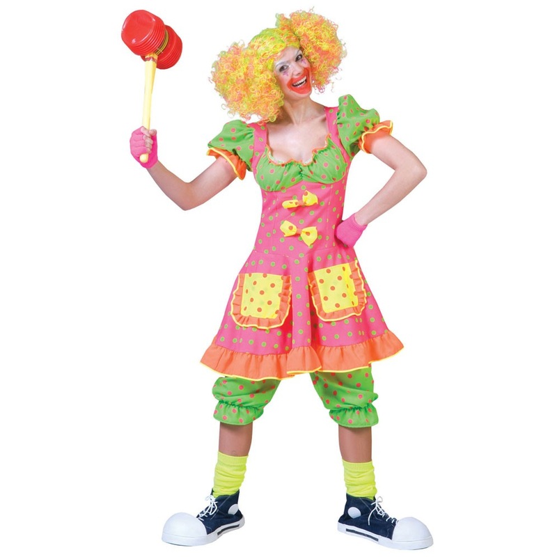 Colorful circus girl dress Lissy 36-38