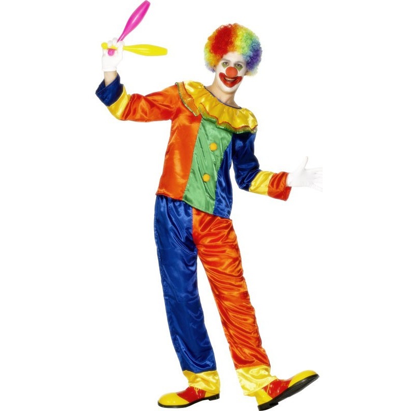 Colorful clown costume Gino M