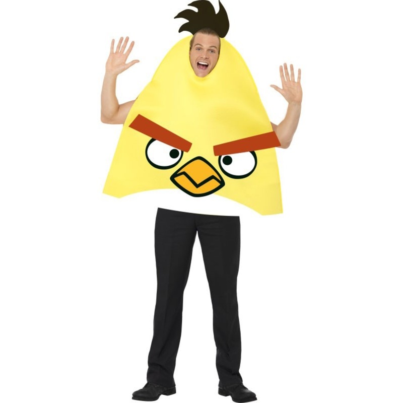 Grim Chuck Angry Birds men's costume