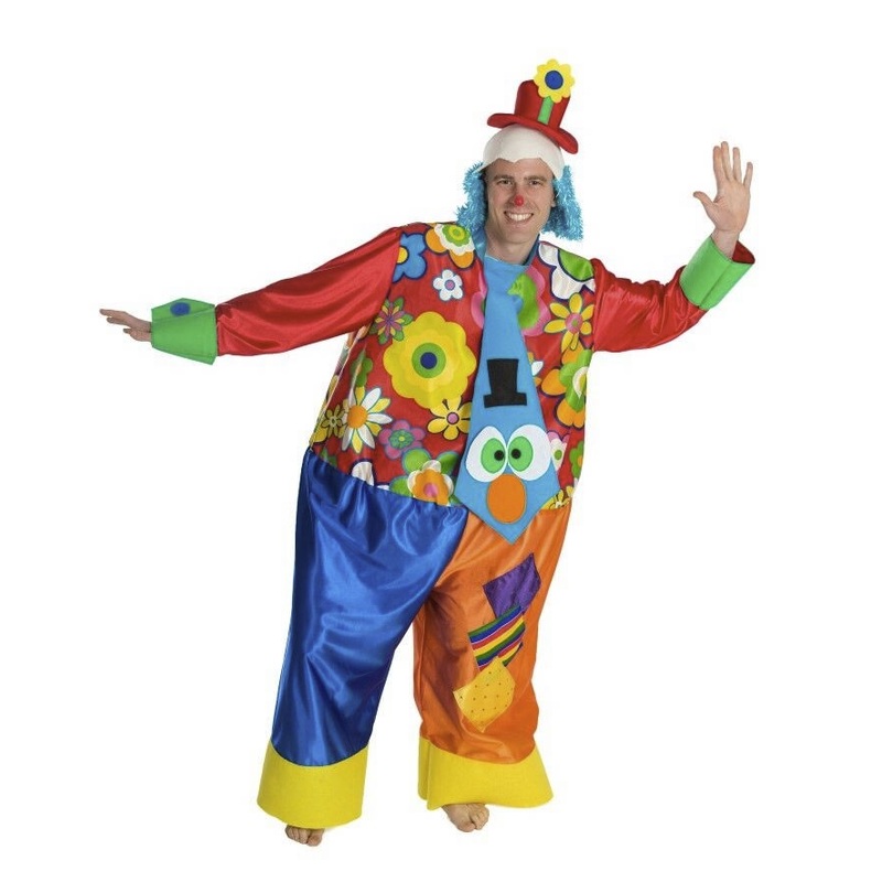 Jumbo clown Jerry men's costume