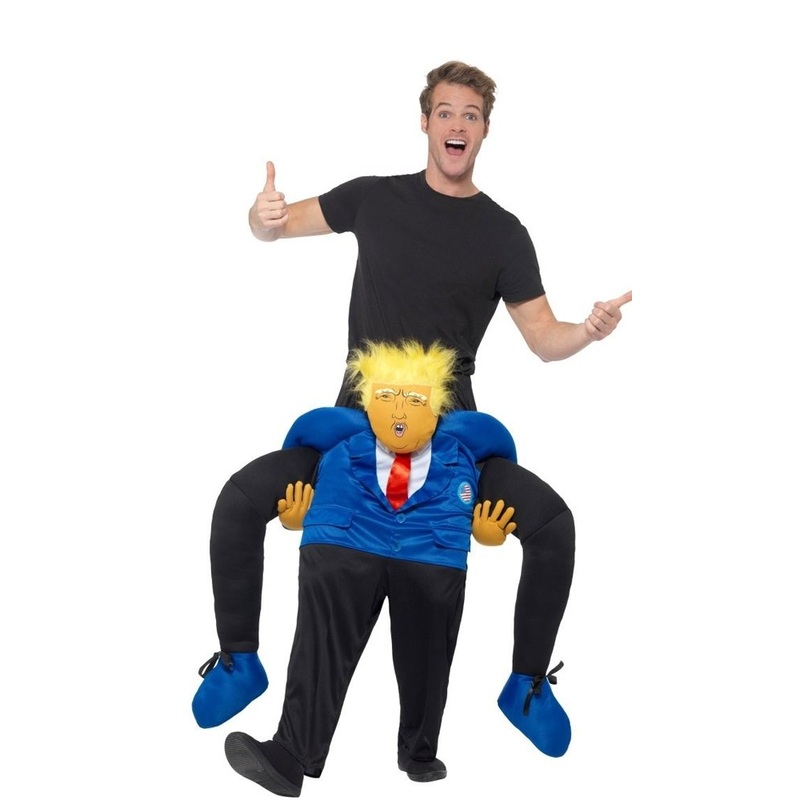 Mad President Piggyback Costume