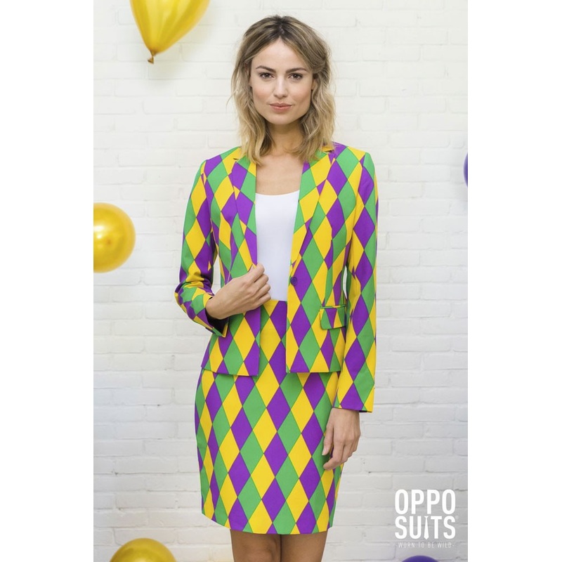 OppoSuits party suit Harlequeen 34