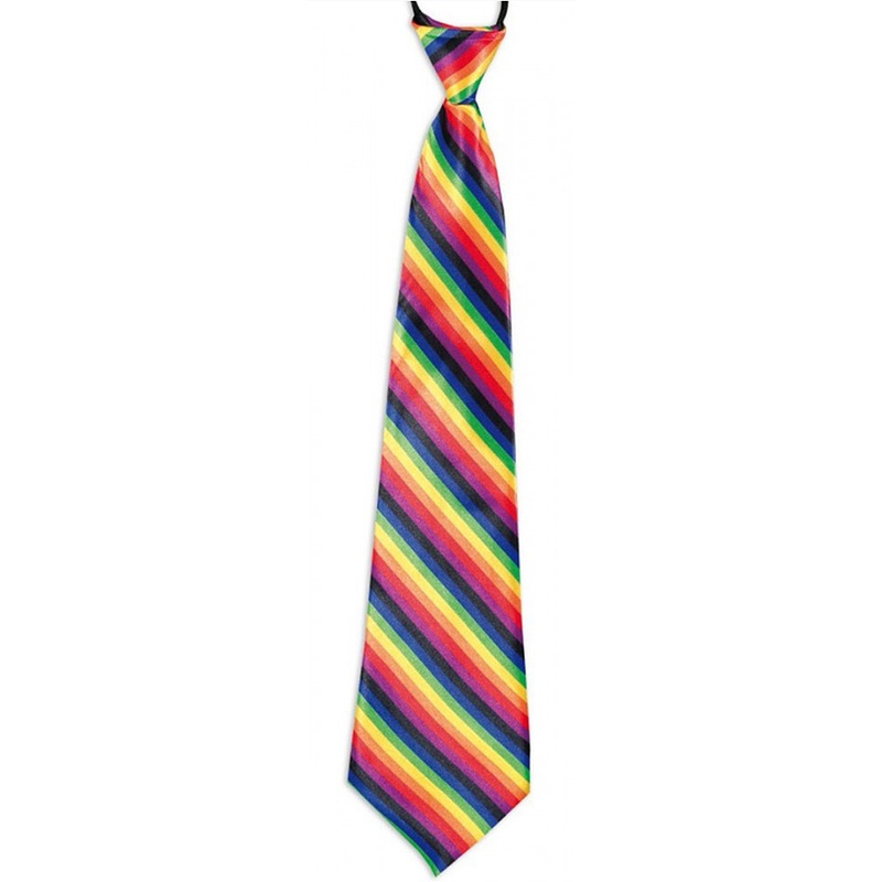 Rainbow party tie 43cm