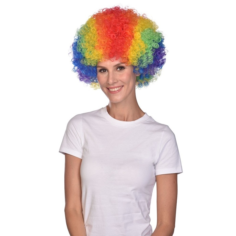Afro wig Carnival colorful