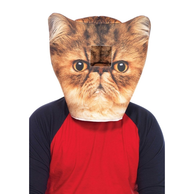 Angry Cat cloth mask
