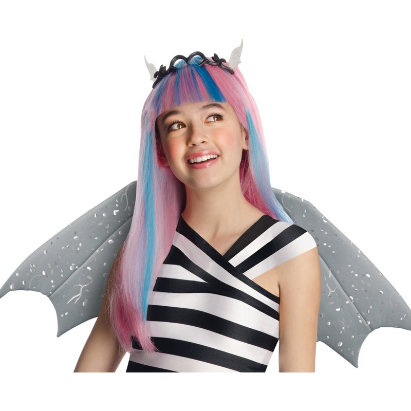 Children's wig with tiara and ears