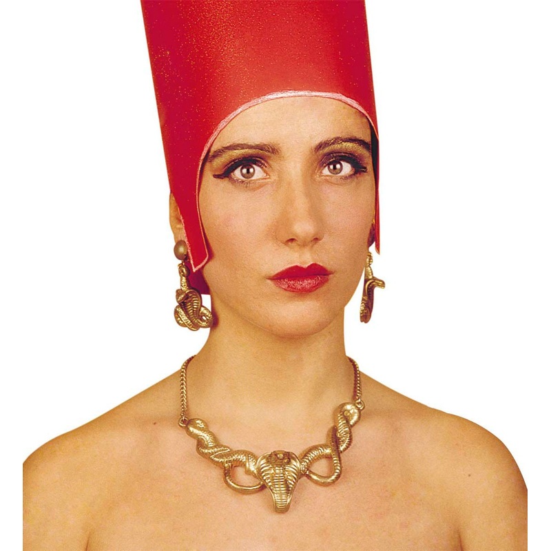 Egyptian cobra jewelry set 2 pieces