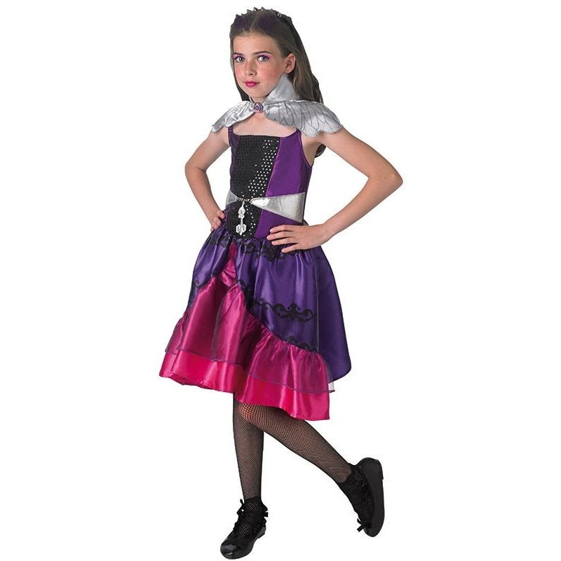 Elegant Raven Queen girl costume M