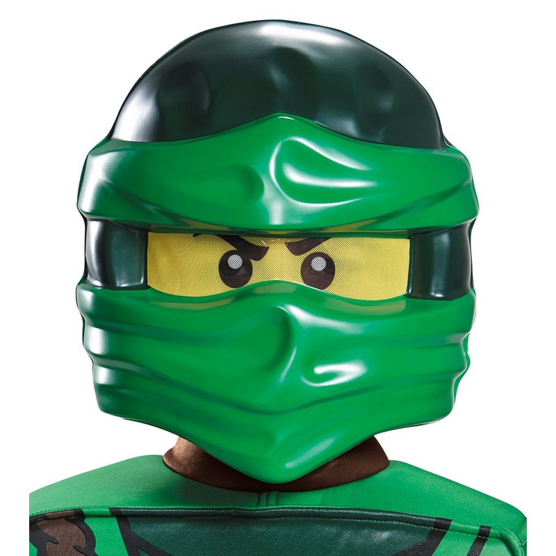 Green Ninjago Lloyd child mask