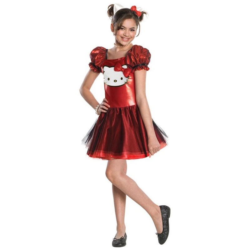 Hello Kitty dress child costume