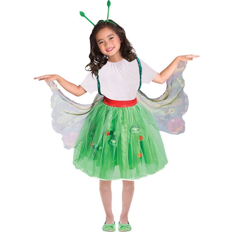 Little hungry caterpillar kids costume