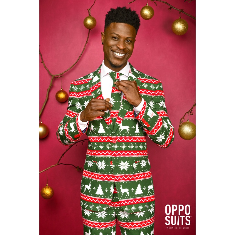 OppoSuits party suit Festive Green 46