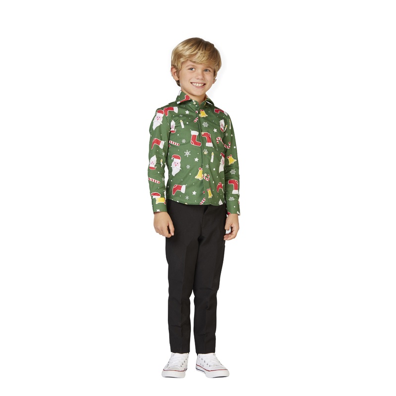 OppoSuits shirt Santaboss for children