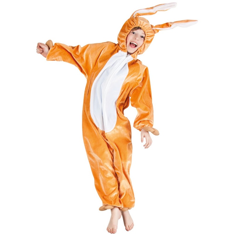 Brown Easter bunny child costume