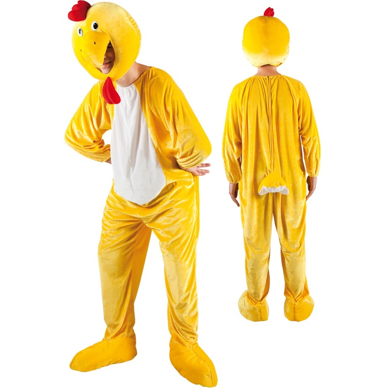Chicken mascot men's costume