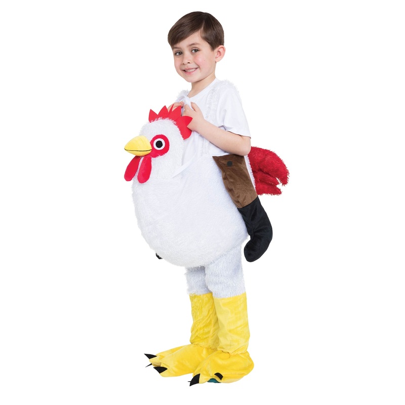Chicken piggyback costume for kids