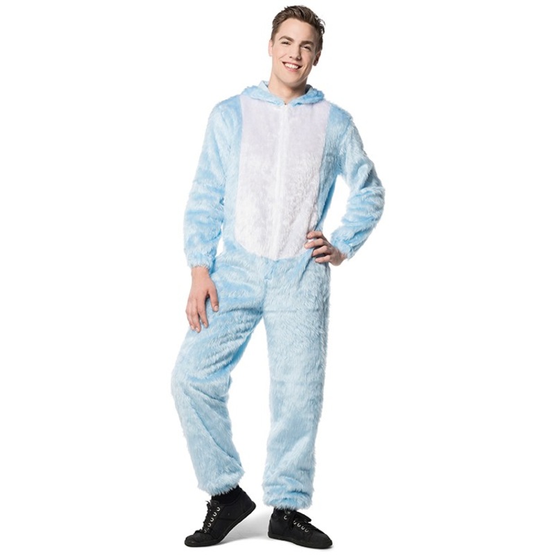 Hopply rabbit overall plush costume 48