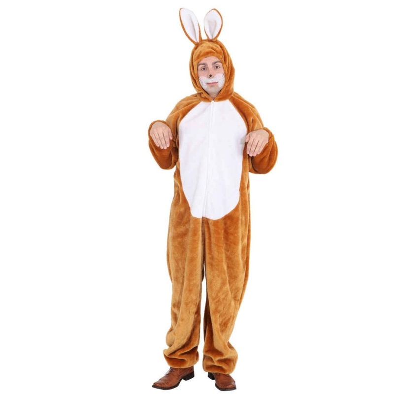 Jumping hare overalls