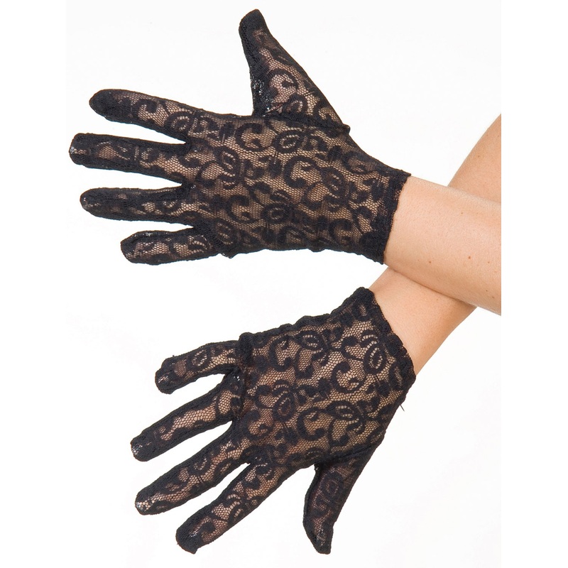 Lace & floral gloves