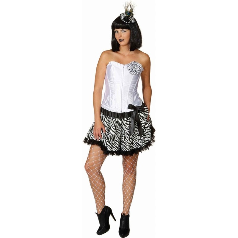 Marta zebra tulle skirt S-M