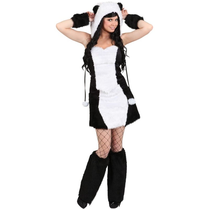 Pandaline panda girl ladies costume 36-38