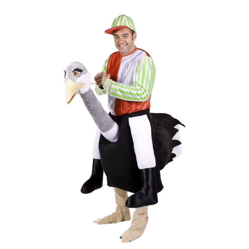 Stuart ostrich rider costume